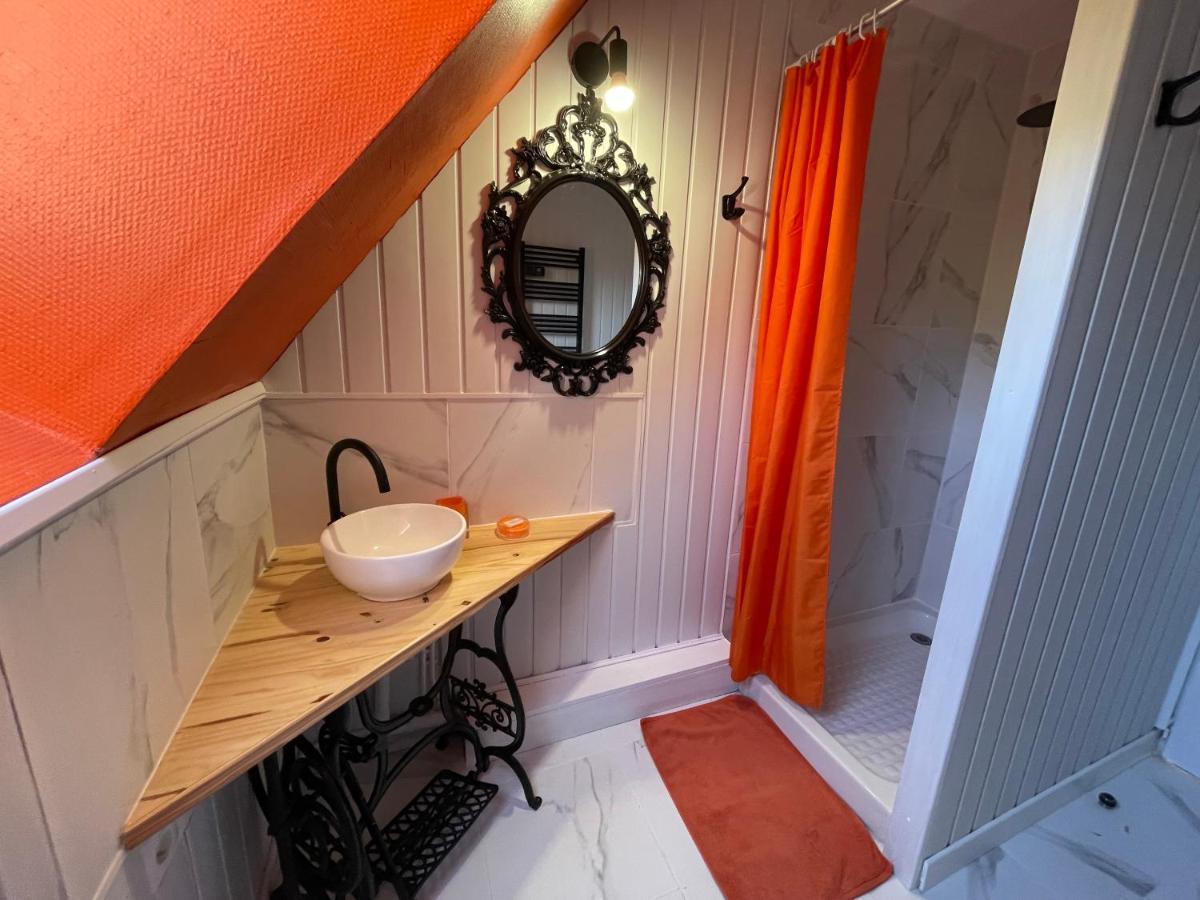 Belle Chambre Double Orange Tout Bonnement Bien Putot-en-Auge ภายนอก รูปภาพ